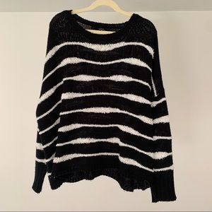 ONLY striped sweater 🖤🤍